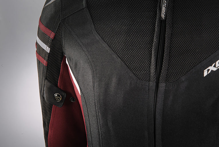 Giacca IXON ILANA EVO Giubbotto in tessuto DONNA Nero Fucsia