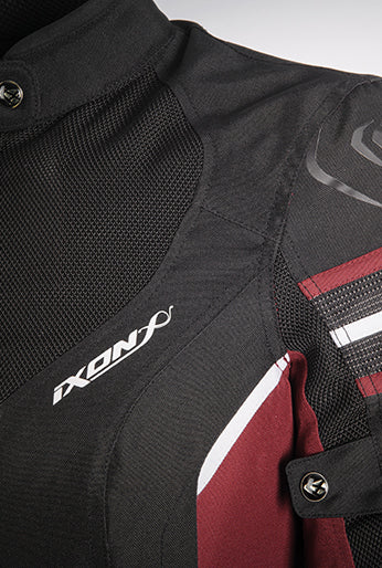 Giacca IXON ILANA EVO Giubbotto in tessuto DONNA Nero Fucsia