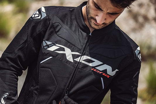 Giubbotto Moto Estivo Ixon IONIX Nero