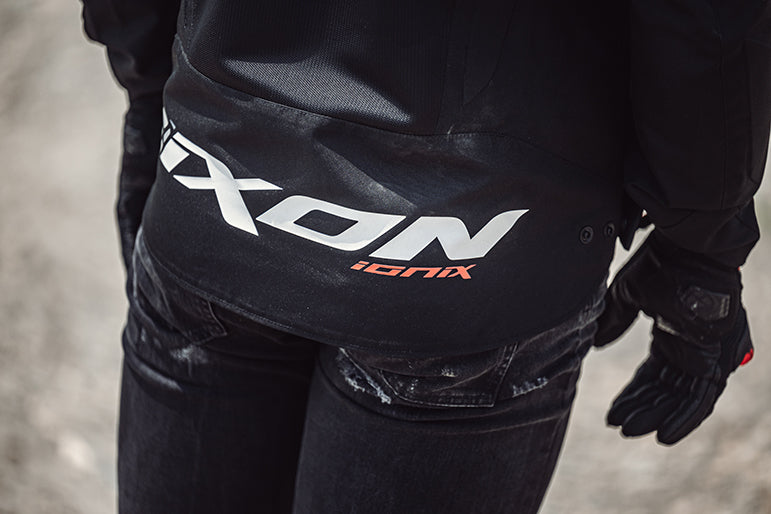 Giubbotto Moto Estivo Ixon IONIX Nero