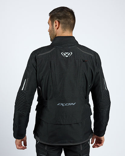 Giacca Ixon Midgard nero grigio giallo fluo
