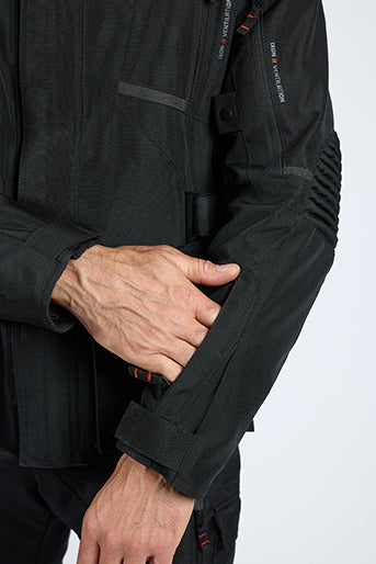 Giacca Ixon Midgard nero grigio giallo fluo