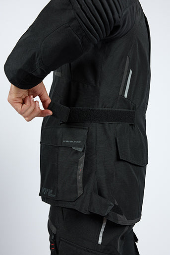 Giacca Ixon Midgard nero grigio giallo fluo