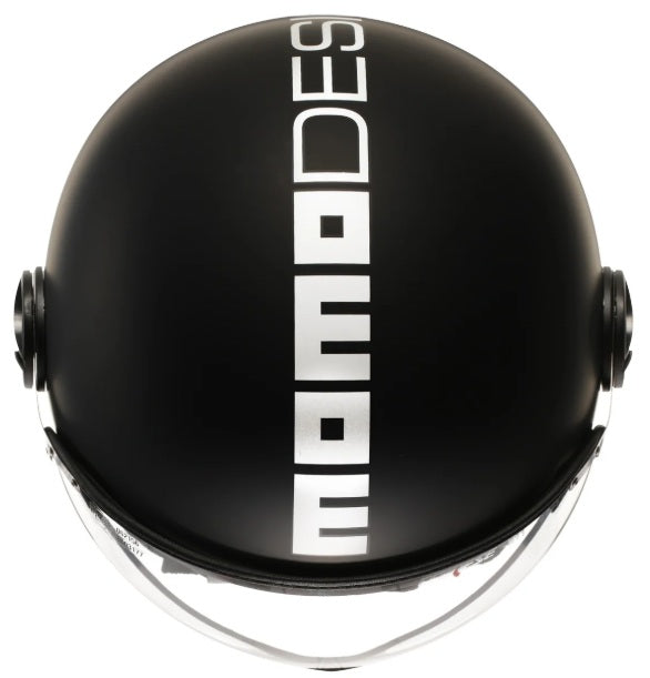 Casco Momo Design jet FGTR CLASSIC E2206 Black-White