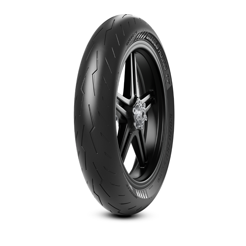 COPPIA PIRELLI DIABLO ROSSO IV 120/70 ZR17 (58W)+180/60 ZR17 (73W)