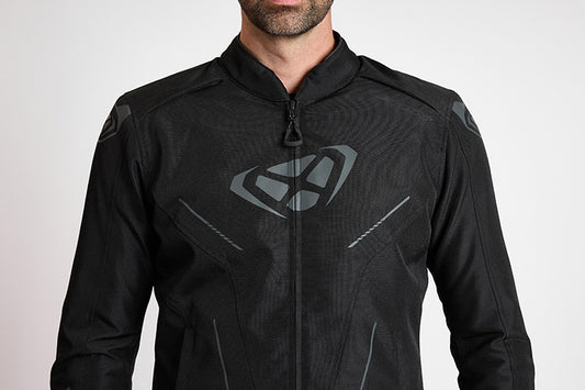 Giubbotto Moto Ixon PRODIGY Nero Antracite Bianco (In Esaurimento)