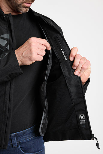 Giubbotto Moto Ixon PRODIGY Nero Antracite Bianco (In Esaurimento)