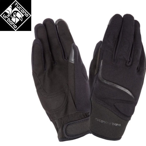 Guanti Moto In Tessuto Estivi Tucano Urbano 9961HM MIKY Nero