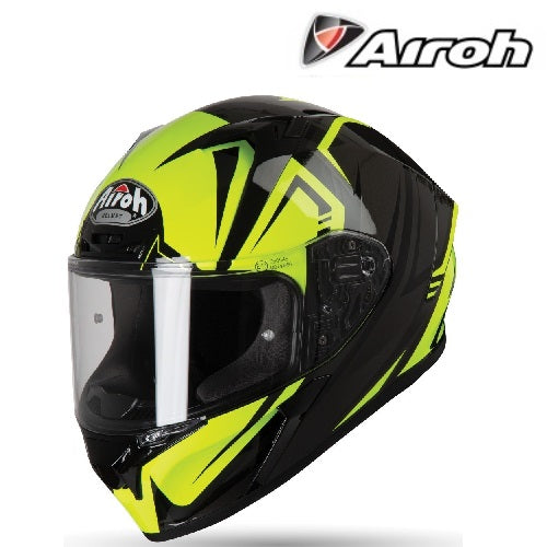 Casco Moto Integrale Airoh Valor Raptor Giallo Lucido (VAR31) (In Esaurimento)
