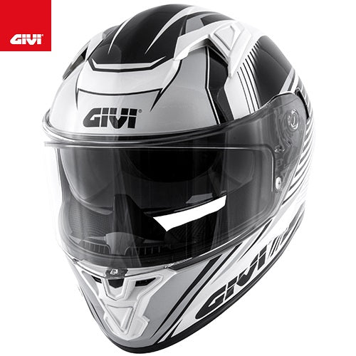 Casco Moto Integrale Givi 50.6 STOCCARDA Titanio Opaco Bianco (In Esaurimento)