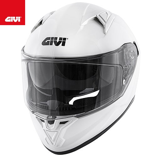 Casco Moto Integrale Givi 50.6 STOCCARDA Solid Bianco Lucido (In Esaurimento)
