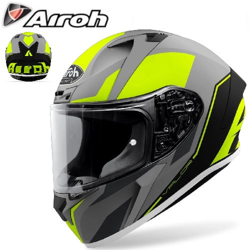 Casco Integrale Moto Airoh VALOR Wings Giallo Opaco (In Esaurimento)