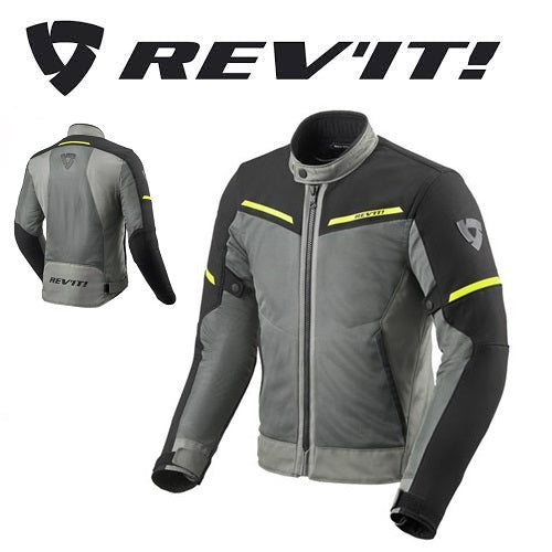 Giacca Rev'it AIRWAVE 3 GREY-BLACK (In Esaurimento)