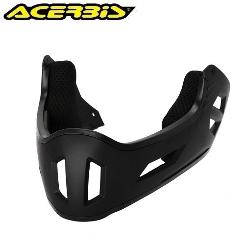 Mentoniera Moto Acerbis Per Casco Double P Nero