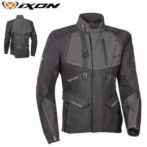 Giacca IXON EDDAS in tessuto UOMO nero-antracite
