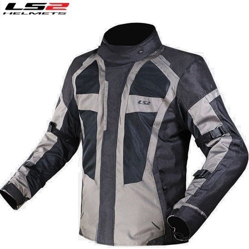 Giacca Moto Turismo Ls2 SCOUT CE Nero Grigio (In Esaurimento)