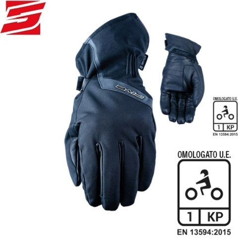 GUANTI FIVE MILANO EVO WP BLACK