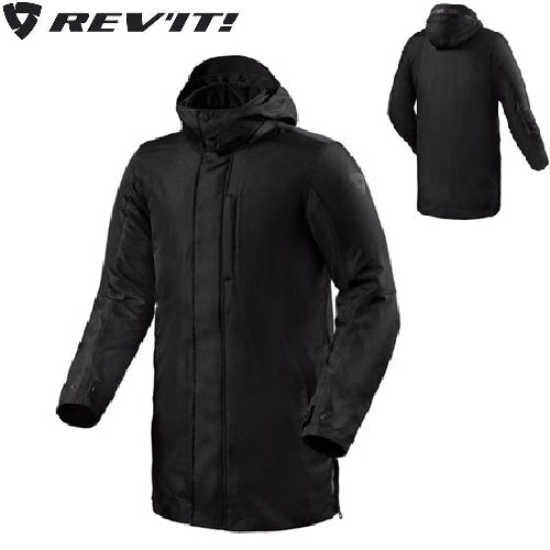 GIACCA REV'IT MANHATTAN H2O BLACK (In Esaurimento)