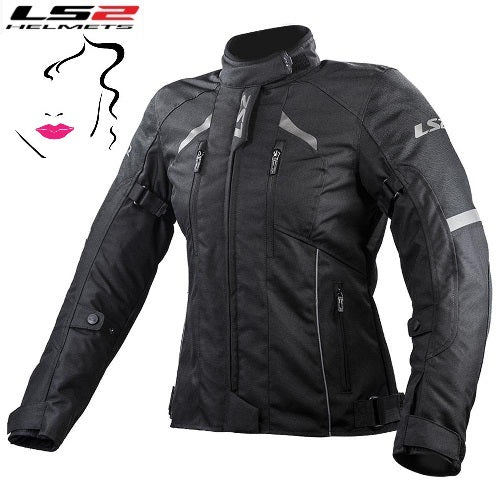 Giubbotto Moto tecnico Sportivo LS2 SERRA EVO LADY Nero Certificato (In Esaurimento)