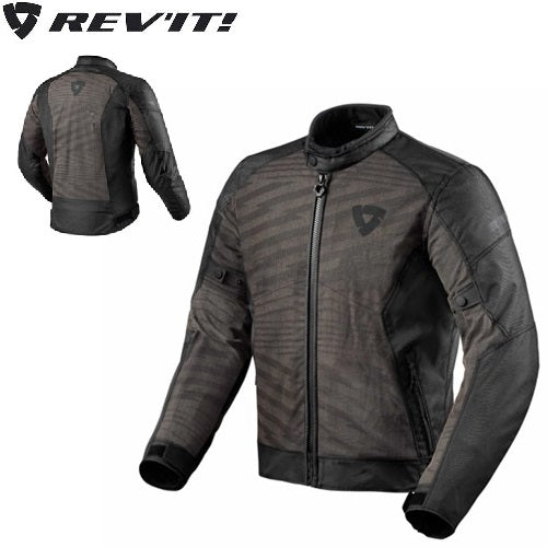 GIACCA REV'IT TORQUE 2 H2O NERO-ANTRACITE (In Esaurimento)