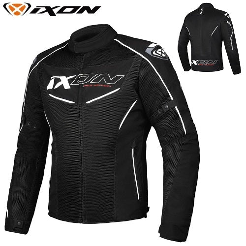 Giacca IXON FLICKER in tessuto UOMO nero-bianco