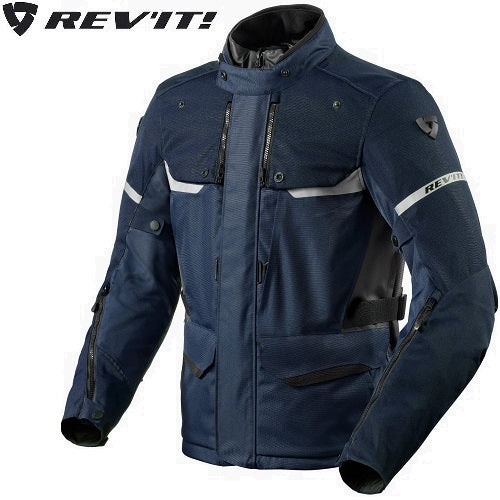 GIACCA REV'IT OUTBACK 4 H2O blu