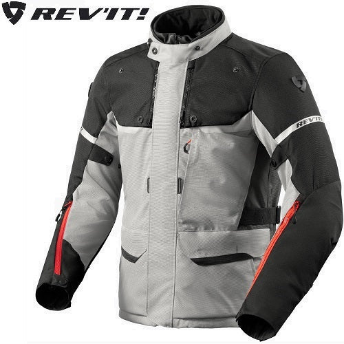 GIACCA REV'IT OUTBACK 4 H2O argento-nero