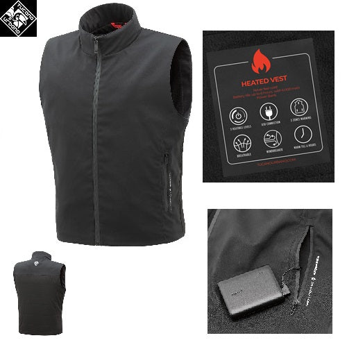 Gilet Uomo Moto Termico Tucano Urbano 8278M TOPWARM GILET Nero