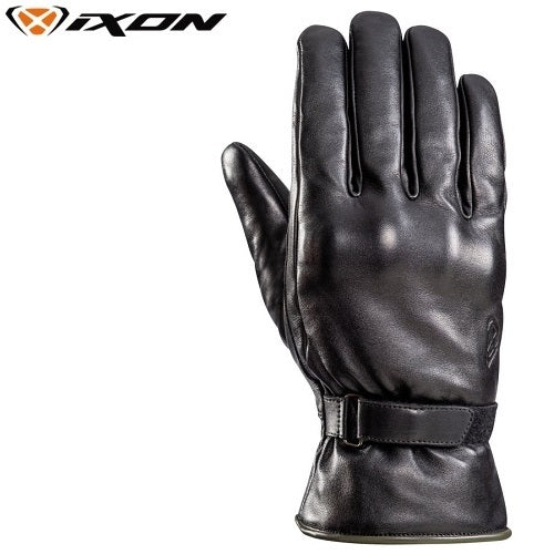 Guanti Moto in Pelle Custom Impermeabili Ixon PRO NODD Nero (In Esaurimento)