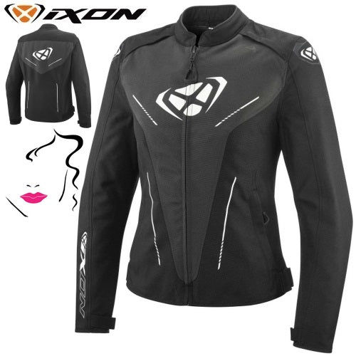 Giubbotto Moto Ixon PRODIGY LADY Nero Antracite Bianco (In Esaurimento)