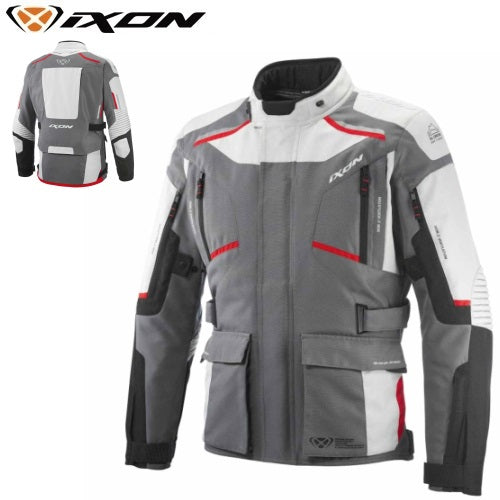 Giacca Ixon Midgard nero grigio rosso