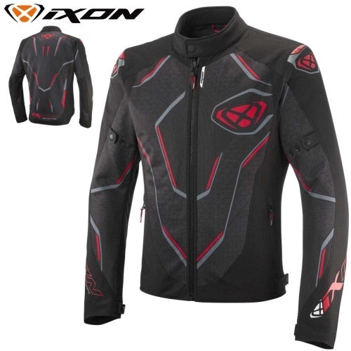 Giacca TRIPLO STRATO DEMONIAK Nero-Rosso