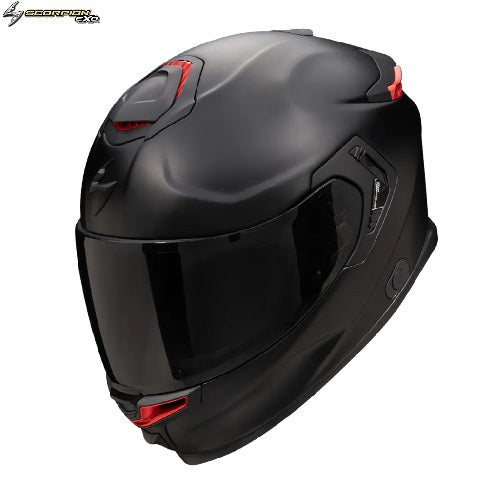 Casco Moto Integrale Scorpion EXO-GT SP AIR Nero opaco