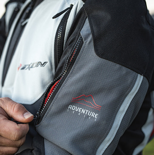 Giacca IXON RAGNAR in tessuto UOMO Nero grigio rosso