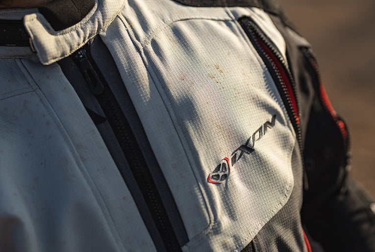 Giacca IXON RAGNAR in tessuto UOMO Nero grigio rosso