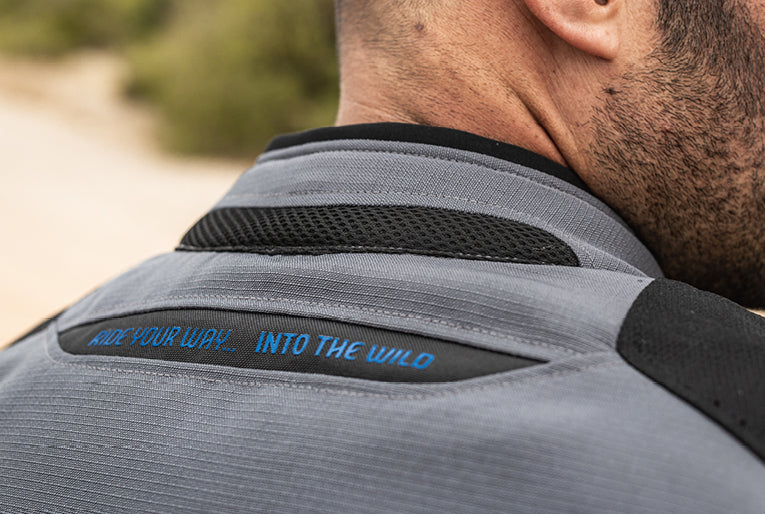 Giacca IXON RAGNAR in tessuto UOMO Nero grigio rosso