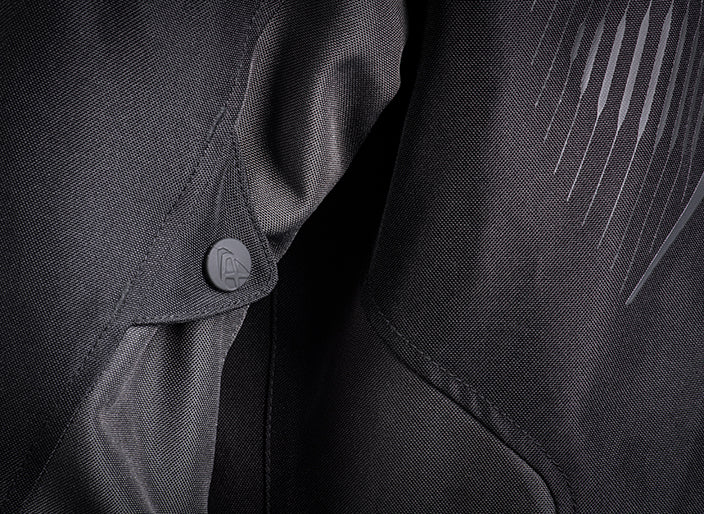 SLASH C GIUBBOTTO TESSUTO DONNA NERO-ORO (In Esaurimento)