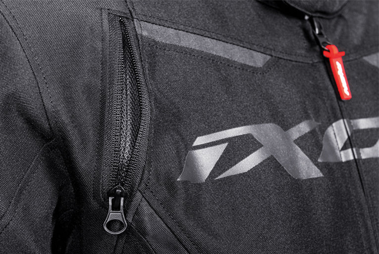 Giubbotto IXON STRIKER DONNA nero-antracite-fucsia