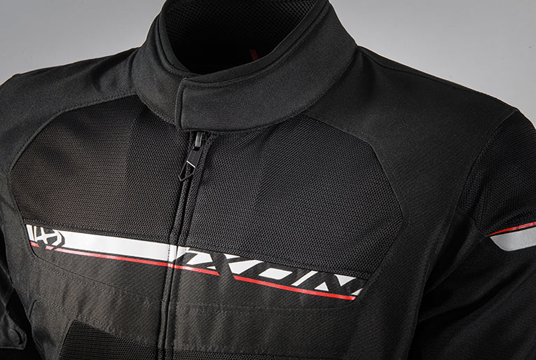 Giacca T-REX 3 stagioni TESSUTO UOMO Nero-Bianco-Rosso